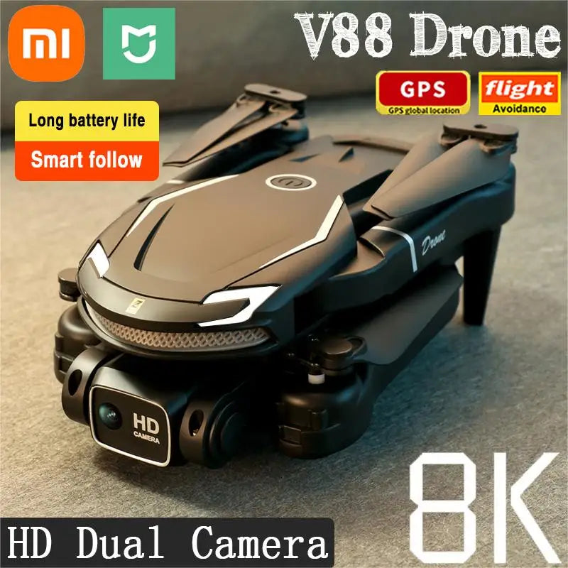 Drone Xiaomi Mijia V88 - 8K, HD, DUAL CÂMERA, 5G, GPS.